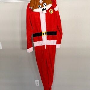BUC-EE’S Red Santa Onesie Costume